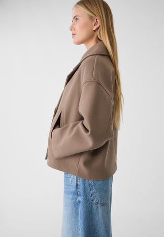 SIENNA Short Double-Breasted Coat