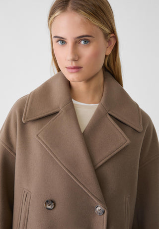 SIENNA Short Double-Breasted Coat