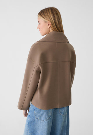 SIENNA Short Double-Breasted Coat