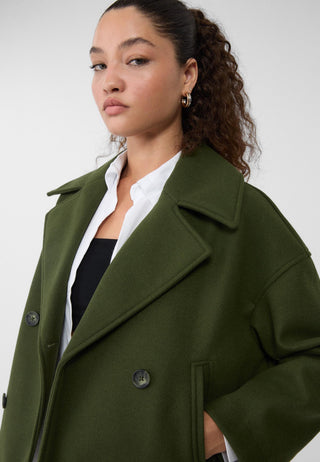 SIENNA Short Double-Breasted Coat