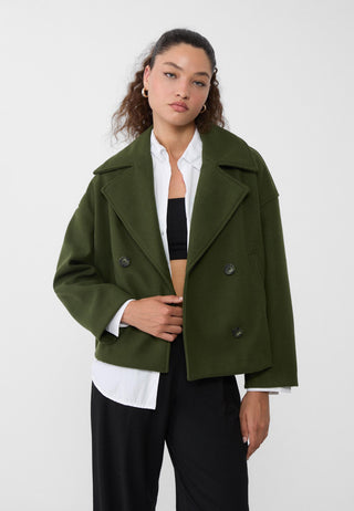 SIENNA Short Double-Breasted Coat