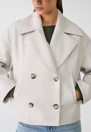 SIENNA Short Double-Breasted Coat