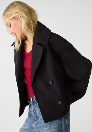 SIENNA Short Double-Breasted Coat