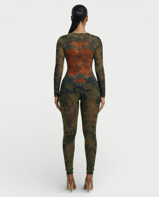 Mono con estampado abstracto KALEYA