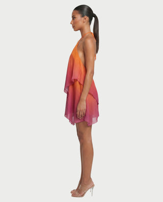Vestido mini de vendaje AQUINO