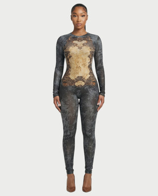 Mono con estampado abstracto KALEYA