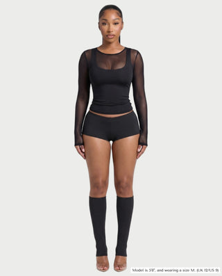 DEIA Mesh Detail Four-Piece Set