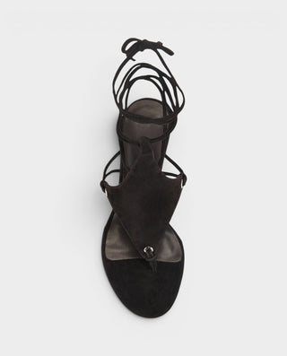 FELICE Lace-Up High-Heeled Wedge Sandals