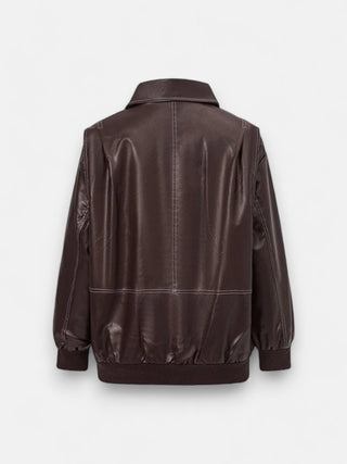 JULIA Faux Leather Jacket