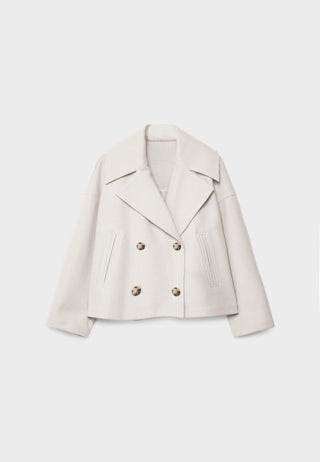 SIENNA Short Double-Breasted Coat