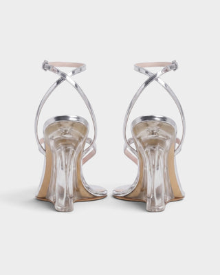 ASTER Ankle Strap Thong Wedge Sandals