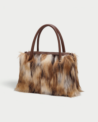 Bolso tipo cartera de ante sintético RIZANA