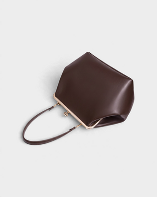 TALLY Vintage Kiss-Lock Crossbody Shoulder Bag