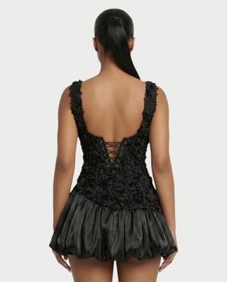 ZARAE Floral Ruffled Mini Dress