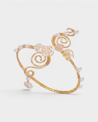 Brazalete con detalle de bola de metal ANAYLA