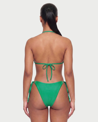 MAELYS Ring Front Halter Bikini Set