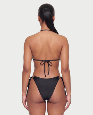 MAELYS Ring Front Halter Bikini Set