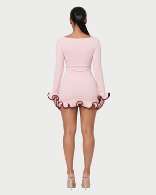 Vestido largo con aberturas JOVANA