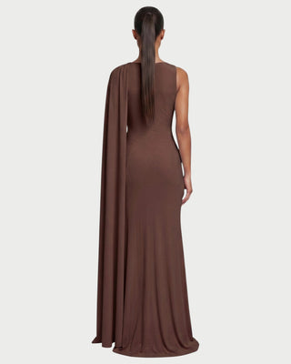 Vestido largo con aberturas JOVANA