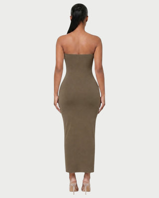 GABBI Strapless Bodycon Maxi Dress