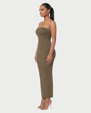 GABBI Strapless Bodycon Maxi Dress