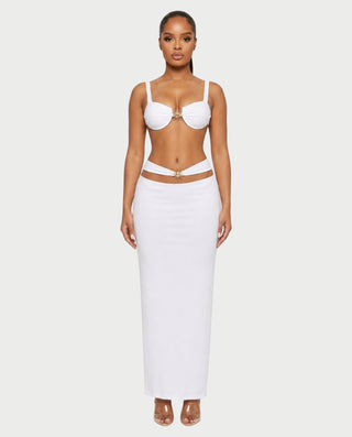 KARIYA Golden Sun Bikini & Maxi Skirt Three-Piece Set