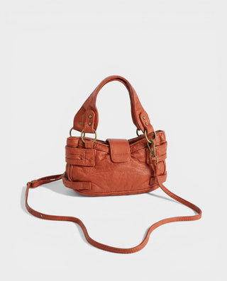 Bolso tipo cartera de ante sintético RIZANA