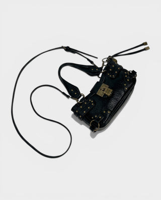 Bolso tipo cartera de ante sintético RIZANA