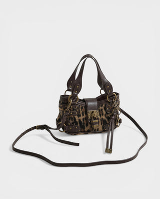 Bolso tipo cartera de ante sintético RIZANA