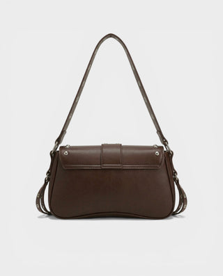 Bolso tipo cartera de ante sintético RIZANA