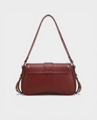 Bolso tipo cartera de ante sintético RIZANA
