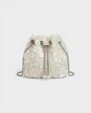 Bolso tipo cartera de ante sintético RIZANA
