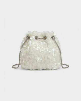 Bolso tipo cartera de ante sintético RIZANA