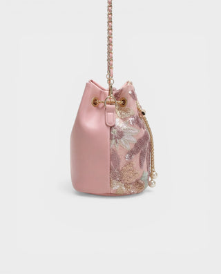 Bolso tipo cartera de ante sintético RIZANA