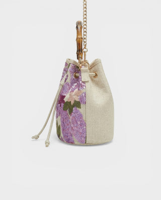Bolso tipo cartera de ante sintético RIZANA