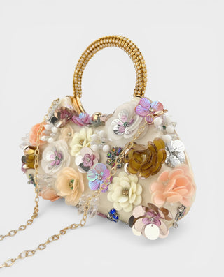 Bolso tipo cartera de ante sintético RIZANA