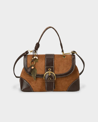 Bolso tipo cartera de ante sintético RIZANA