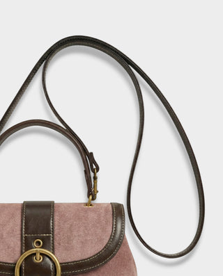 Bolso tipo cartera de ante sintético RIZANA