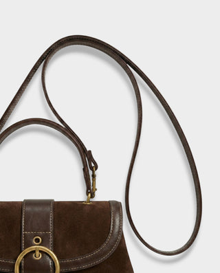Bolso tipo cartera de ante sintético RIZANA