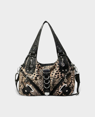 Bolso tipo cartera de ante sintético RIZANA