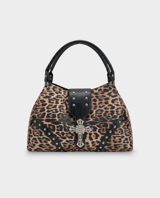 Bolso tipo cartera de ante sintético RIZANA