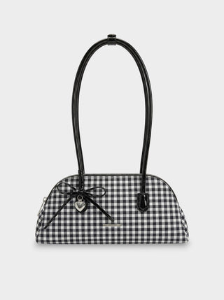 Bolso tipo cartera de ante sintético RIZANA