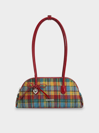 Bolso tipo cartera de ante sintético RIZANA