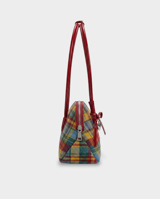 Bolso tipo cartera de ante sintético RIZANA