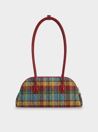 Bolso tipo cartera de ante sintético RIZANA
