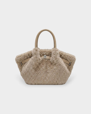 Bolso tipo cartera de ante sintético RIZANA
