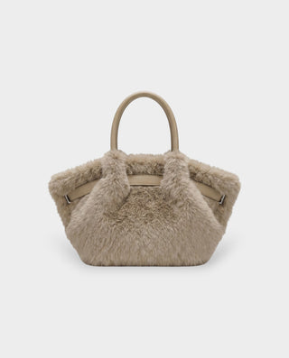 Bolso tipo cartera de ante sintético RIZANA