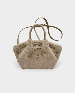Bolso tipo cartera de ante sintético RIZANA