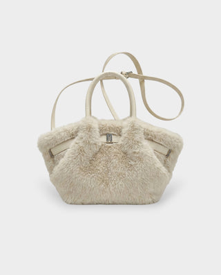 Bolso tipo cartera de ante sintético RIZANA