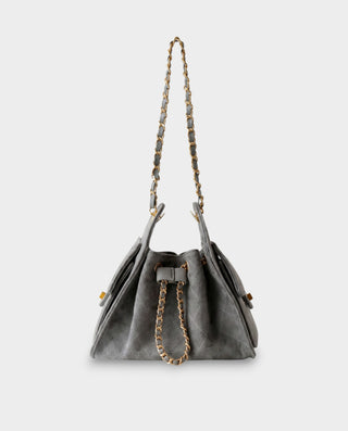 Bolso tipo cartera de ante sintético RIZANA